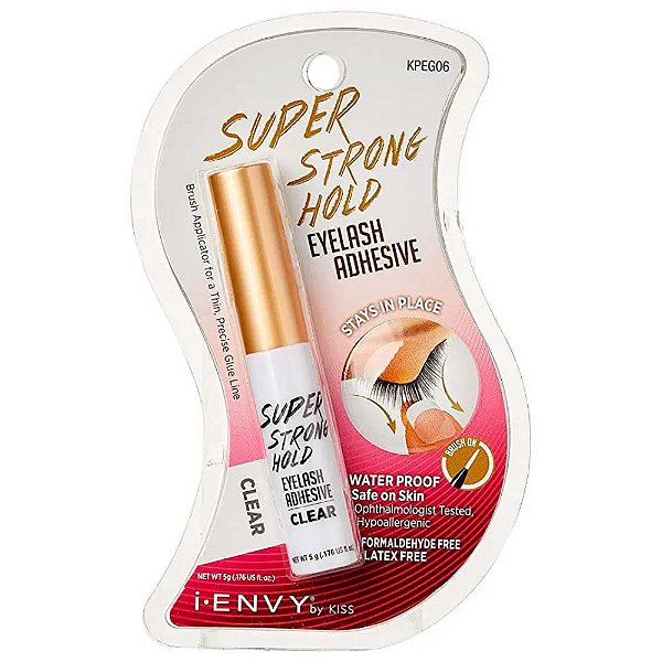 Cola de Cílios Super Strong - Kiss New York