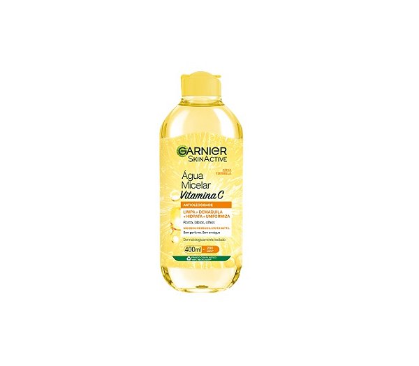Água Micelar Antioleosidade com Vitamina C - Garnier