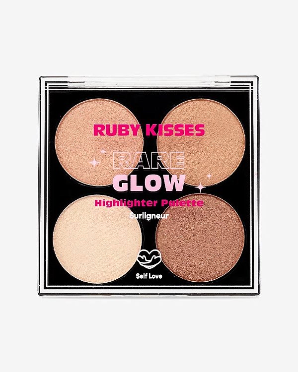 Paleta de Iluminador Rare Glow - Kiss New York