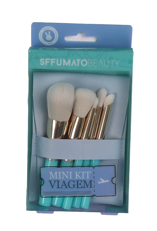 Mini Kit de Píncéis Viagem - Sffumato - Beauty
