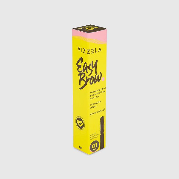 Mascara de Sobrancelhas  Easy Brow - Vizzela