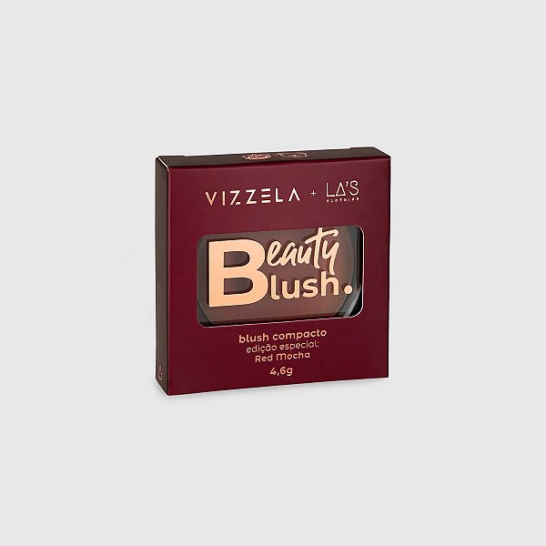 Blush Compacto Red Mocha - Vizzela