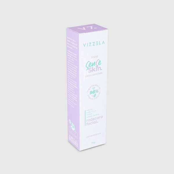 Máscara Facial Sense Skin Peles Sensíveis - Vizzela