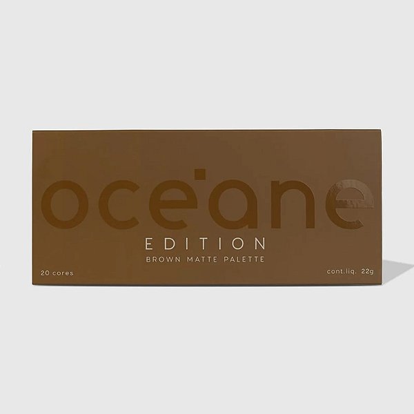 Paleta Multifuncional Brown Matte Palette Edition - Océane