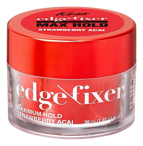 Pomada Fixadora Edge Fixer Glued Strawberry Acai - Kiss New York