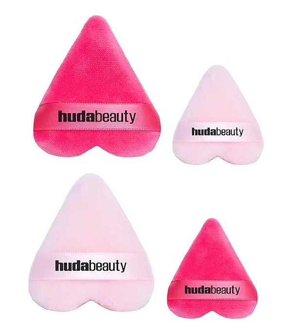 Kit de Esponja de Pó Mini e Médio - Huda Beauty