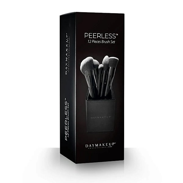 Kit de 12 Pincéis Peerless - Daymakeup