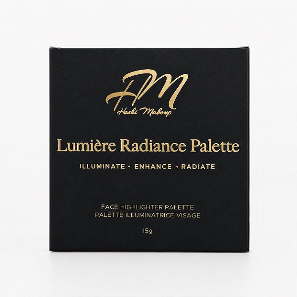 Paleta de Iluminador Lumière Radiance - Hoshi Makeup