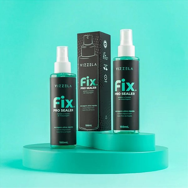 Fix Pro Sealer Fixador e Selador de Maquiagem – Vizzela