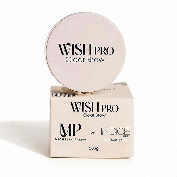 Clear Brow Gel Transparente Para Sobrancelhas Wish Pro - Indice Tokyo By Michelly Palma