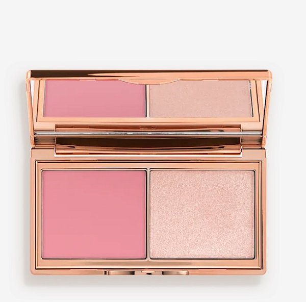 Blush e Iluminador Hollywood Glide Light To Medium - Charlotte Tilbury (PRÉ VENDA)