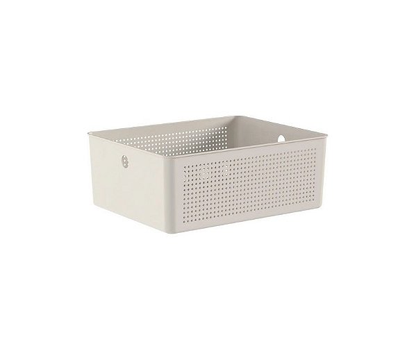 Cesto Organizador Flow 34 x 27 x 13 - Bege (ref.CFW450BGF)