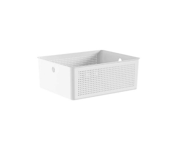 Cesto Organizador Flow 34 x 27 x 13 - Branco (ref.CFW450BCF)