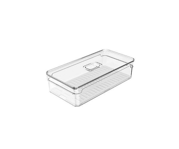 Organizador Clear Fresh 2,8L c/ 01 Bandeja - Cristal (ref.OF200NT)