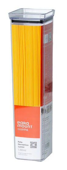 Pote Hermético Quadrado Lumini 1350ml (ref.3343)