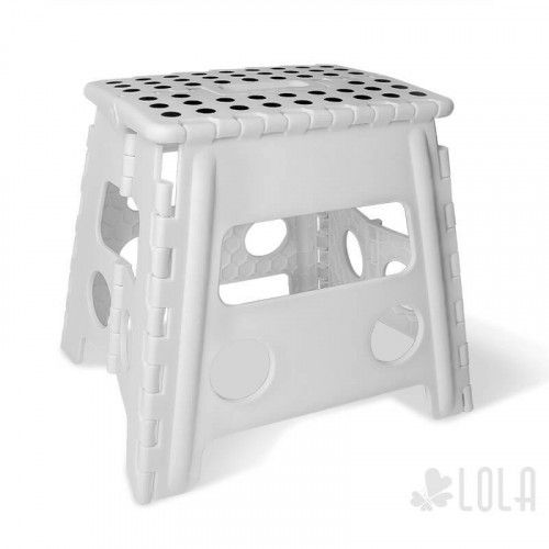 Banco Dobrável 29 x 22 x 32 M - Branco Lola
