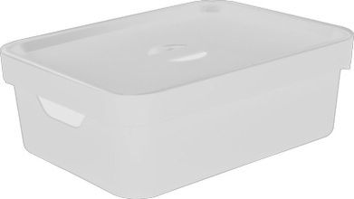 Caixa Organizadora Cube c/Tampa Preto 10,5 (ref.CC350)