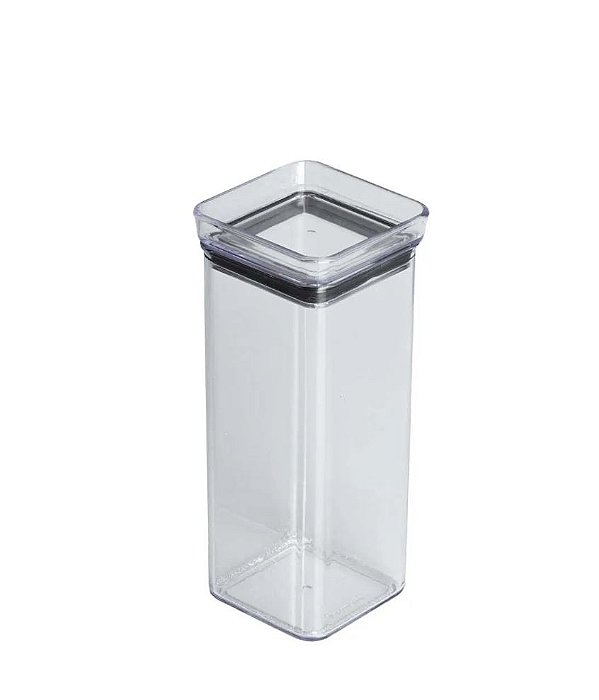 Mini Pote Hermético Quadrado Lumini 340ml (ref.1979)