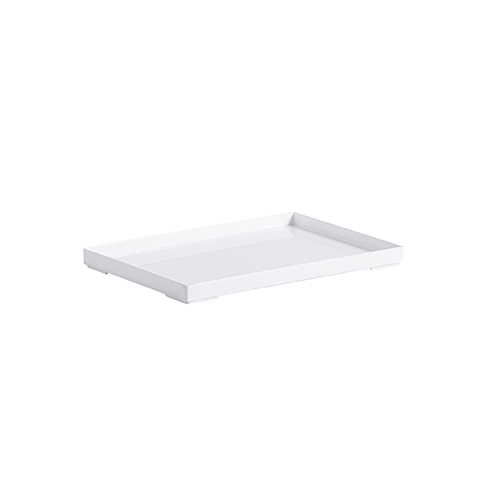 Bandeja 25 x 17 x 2 cm - Branca (ref.1471)