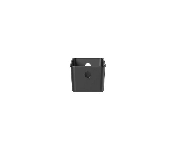 Cesto Organizador Flow 27 x 12 x 9 - Preto (ref.CFW100PTF)