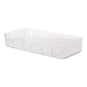 Organizador Modular Diamond Cristal c/Divisórias 40,5 x 19,5 x 7,5 (ref.1750)