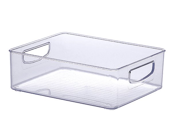 Organizador Modular c/ Alça Diamond Cristal 25 x 20 x 08 (ref.902)