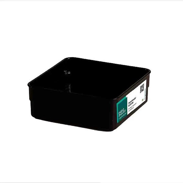 Organizador Modular Plástico Preto 15 x 15 x 5,2 (ref.1889)