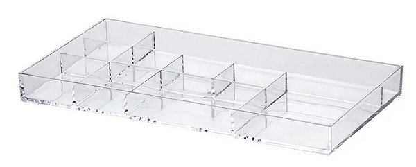 Bandeja Elegance c/ Divisória 34 × 17 × 3 cm (ref.1199)