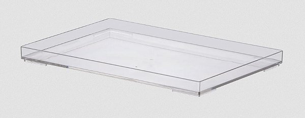 Bandeja 25 x 17 x 2 cm - Cristal (ref.1639)