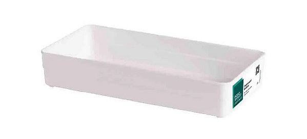 Organizador Modular Plástico Branco 30 x 15 x 5,2 (ref.1837)