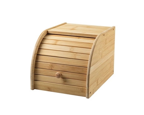 Porta Pão c/ Abertura Frontal Pequeno Bambu Sense