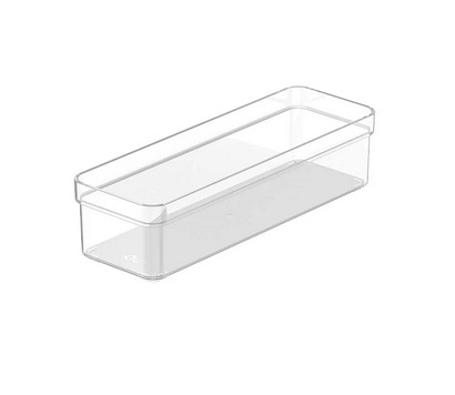 Organizador de Gaveta Clear 22,5 x 7,5 x 5,6 cm (ref.OGC300NT)