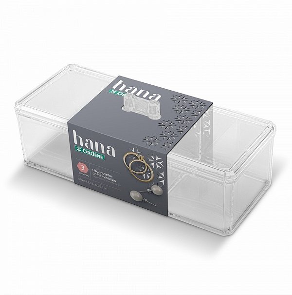Organizador Plástico c/Divisórias (ref.OR87200)