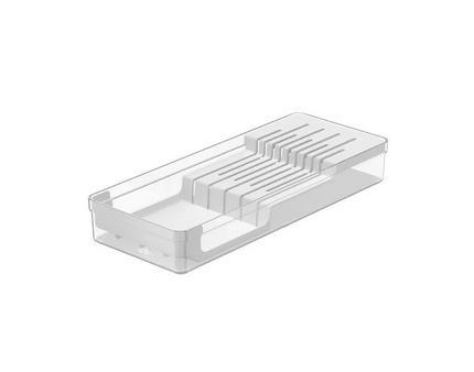 Organizador de Facas Clear Branco (ref.OGC900BCF)