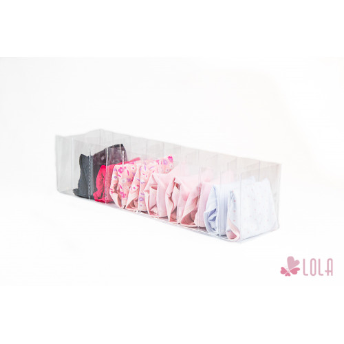 Colmeia Organizadora Clean Lola PP Mini (Calcinha, Meia) 40 x 10 x 08