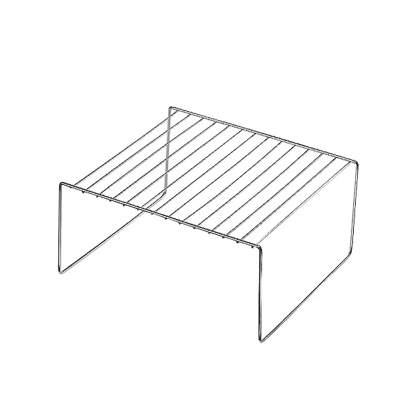 Prateleira Quadrada Cromado Linha Organiza (ref.1856A)