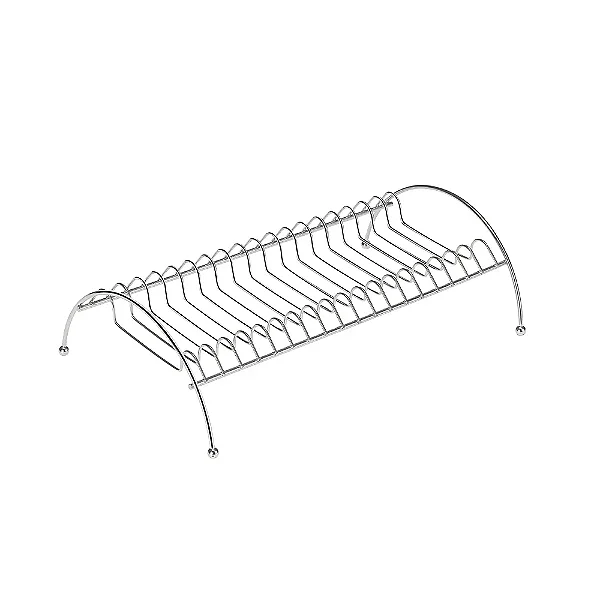 Organizador Seca Pratos para Armário e Pia Cromado (ref.1055A)