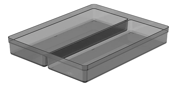 Organizador de Gaveta Fumê 37,5 x 30 x 5,6 cm (ref.OGC800FM)