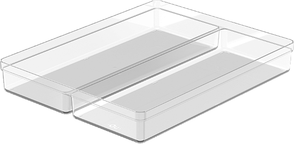Organizador de Gaveta Clear 37,5 x 30 x 5,6 cm (ref.OGC800NT)
