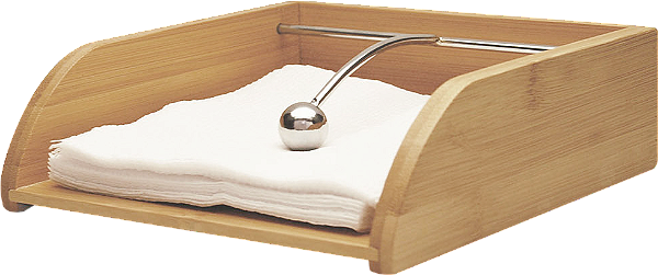 Porta Guardanapo Bambu Linha Sense (ref.PGB100BMB)