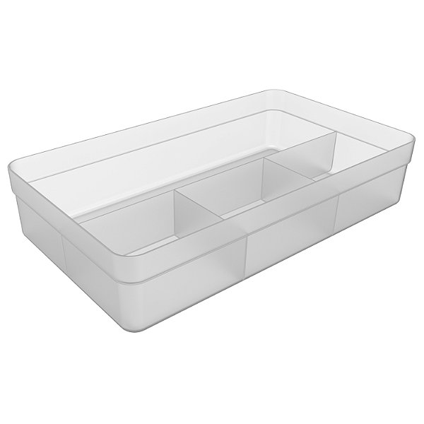 Organizador de Gavetas 4 divisórias Linha Logic (ref.OL1050NT)