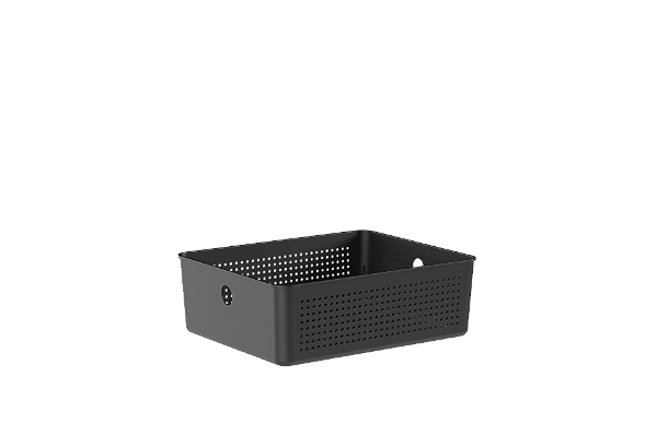 Cesto Organizador Flow 27 x 22 x 9 - Preto (ref.CFW300PTF)