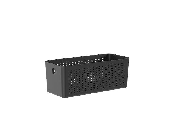 Cesto Organizador Flow 34 x 15 x 13 - Preto (ref.CFW250PTF)