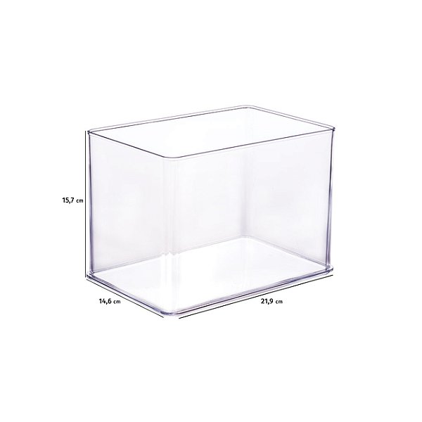 Organizador Encaixa H3 21,9 X 14,6 X 15,75 cm (ref.ECXH34)