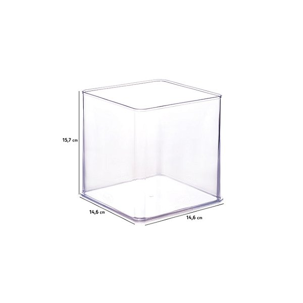 Organizador Encaixa H3 14,6 X 14,6 X 15,75 cm (ref.ECXH33)