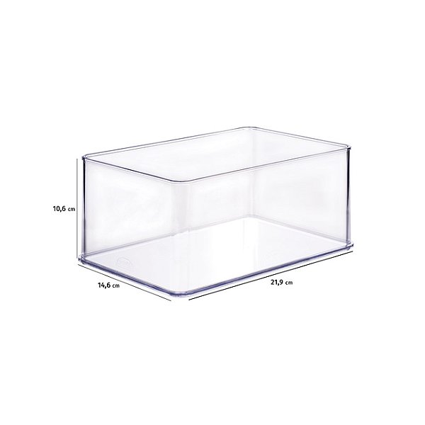 Organizador Encaixa H2 21,9 X 14,6 X 10,6 cm (ref.ECXH24)