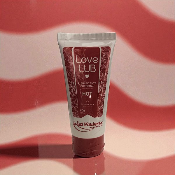 LUBRIFICANTE LOVE LUB HOT 60G - EFEITO QUENTE
