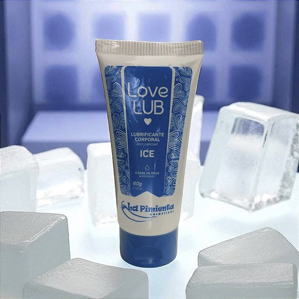 LUBRIFICANTE LOVE LUB ICE 60G - EFEITO GELADO