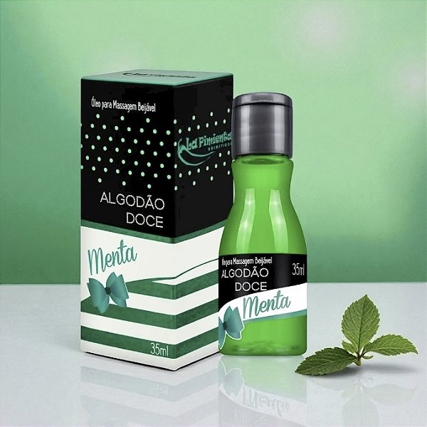 ALGODÃO DOCE ÓLEO PARA MASSAGEM BEIJÁVEL 35ML