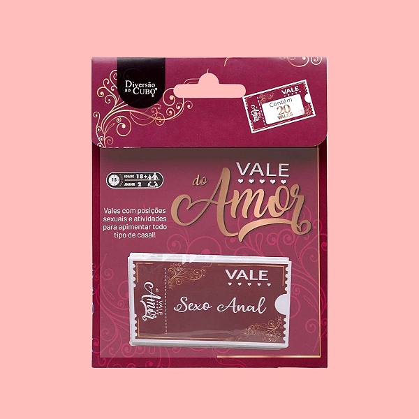 VALE DO AMOR - JOGO COM FICHINHAS DE VALE
